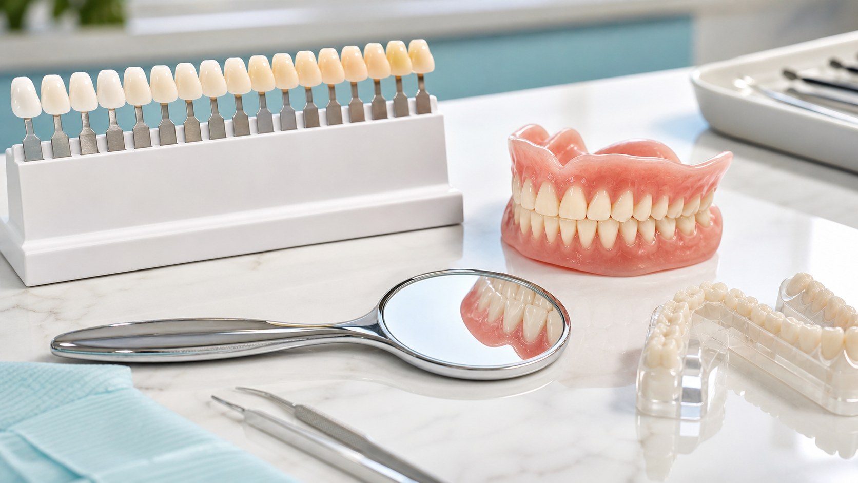 The Smile Transformation: Basic vs. Cosmetic Dentures