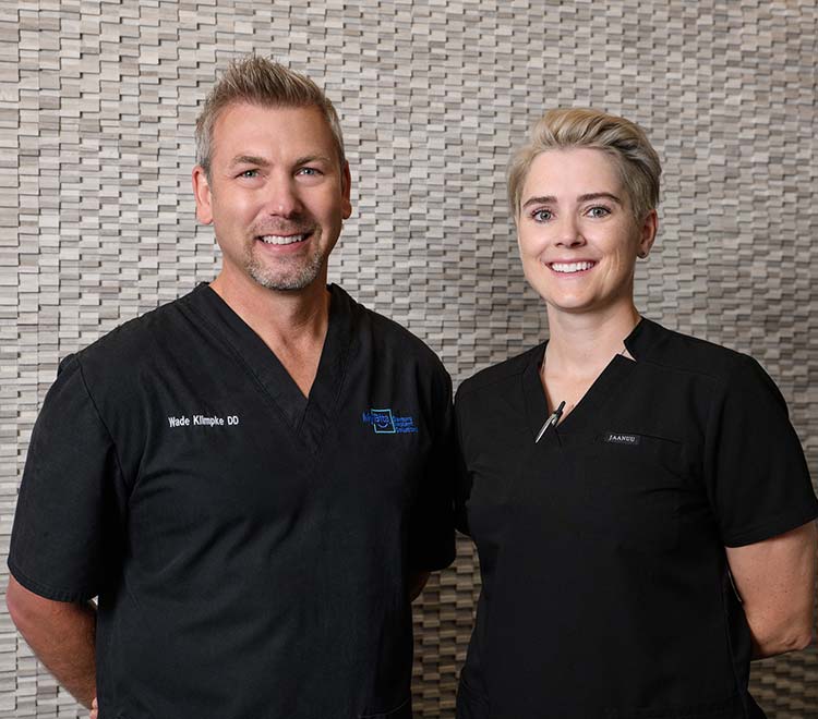 Erin Derraugh and Wade Klimpke, MyBite founding denturists
